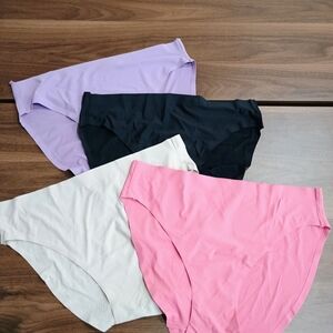 Women's Intimates Panties Set - Black, Pink, Purple, Beige